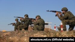 Учения военных армейского корпуса Черноморского флота России в Крыму. Архивное фото